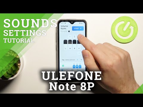 How to Customize Volume Panel in ULEFONE Note 8P – Adjust Volume Panel by Volume Style App