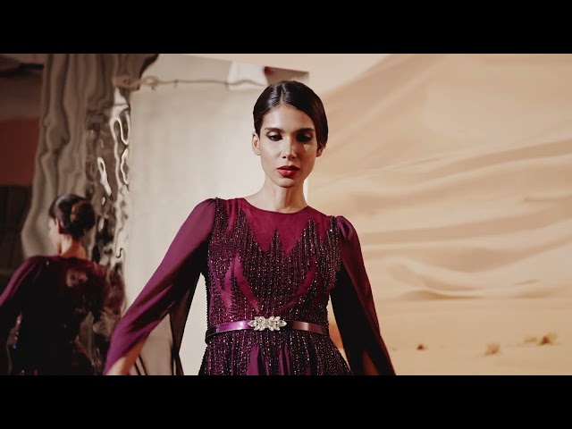 فستان فاخر من الشيفون