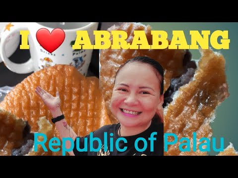 FAMOUS ABRABANG IN THE ISLAND REPUBLIC OF PALAU 🇵🇼