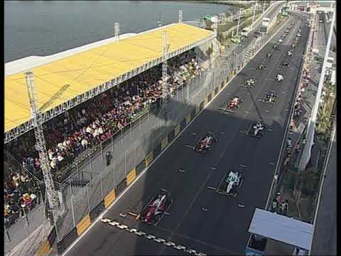 20091122 Formula3 at Macau Red Flag Crash Extended  eng