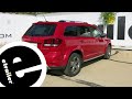 etrailer install curt trailer hitch receiver on a 2016 dodge journey