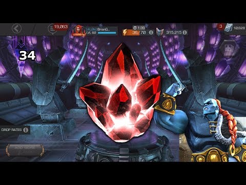 34 GMC + Six 5-Star Crystals + Champion Selector | Marvel Contest of Champions