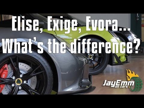 Lotus Elise, Exige and Evora - What's the Difference? Which one is best for you?