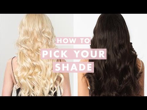 How to Pick Your Perfect Luxy Hair Extensions Shade |...