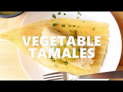 Vegetable Tamales - Vegan Mexican Recipe from Mama Maggie's Kitchen
