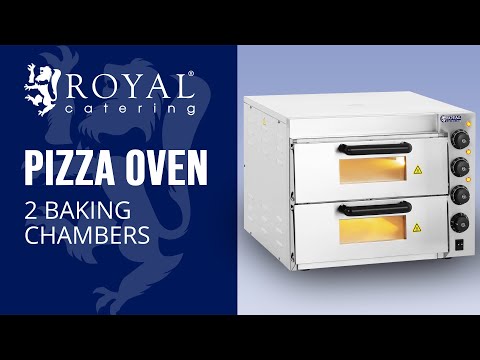 video - Factory second Pizza Oven - high-temperature stainless steel pizza baker