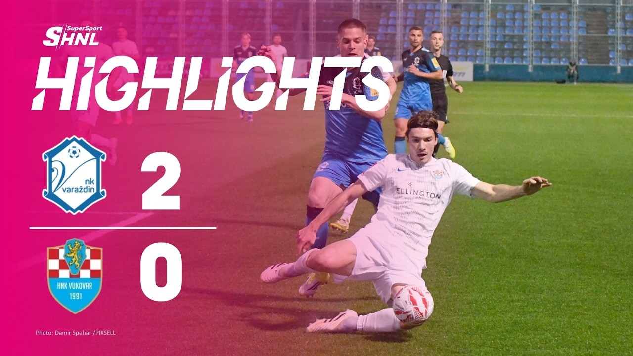 NK Varaždin vs HNK Vukovar 1991 Highlights