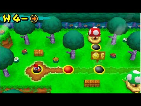 How to get to World 4 in New Super Mario Bros DS | W2-Castle Secret Exit