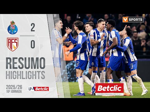 Resumo: FC Porto 2-0 AVS (Liga 25/26 #16)