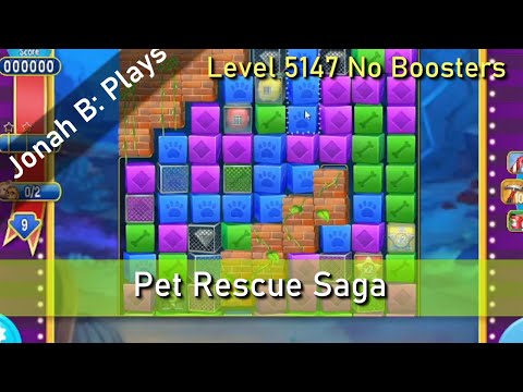 Pet Rescue Saga Level 5147 No Boosters