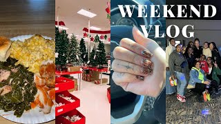 WKND DIARIES ᥫ᭡ | Christmas decor, thanksgiving food, and more! ♡ ̆̈