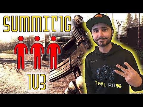 Summit1g Survives Insane 1v3 on Interchange! - Full Raid - Escape from Tarkov