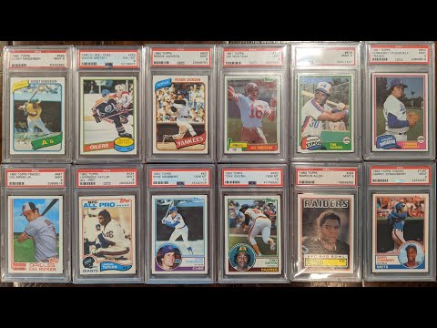 1980's PSA Graded Sports Cards *Part 1* (1980 - 1983)