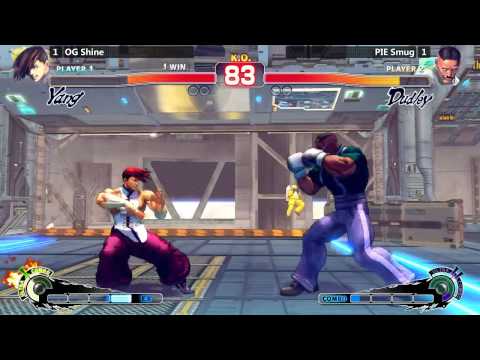USF4 Winners Finals @ NLBC #137 - PIE Smug vs OG Shine [720p/60fps]