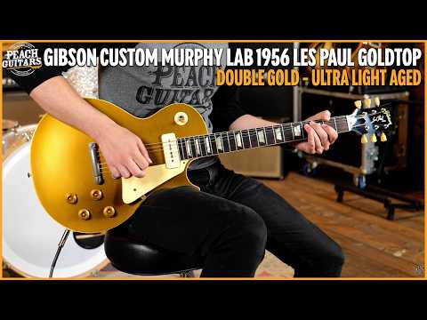 Gibson Custom Murphy Lab 1956 Les Paul Goldtop | Double Gold - Ultra Light Aged image 12