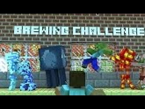 Monster School : ALCHEMY BREWING CHALLENGE - Minecraft Animation (Reupload)