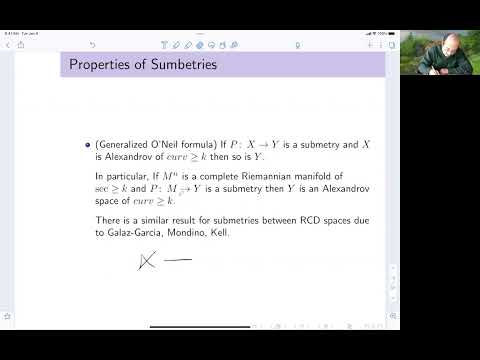 Submetries of manifolds