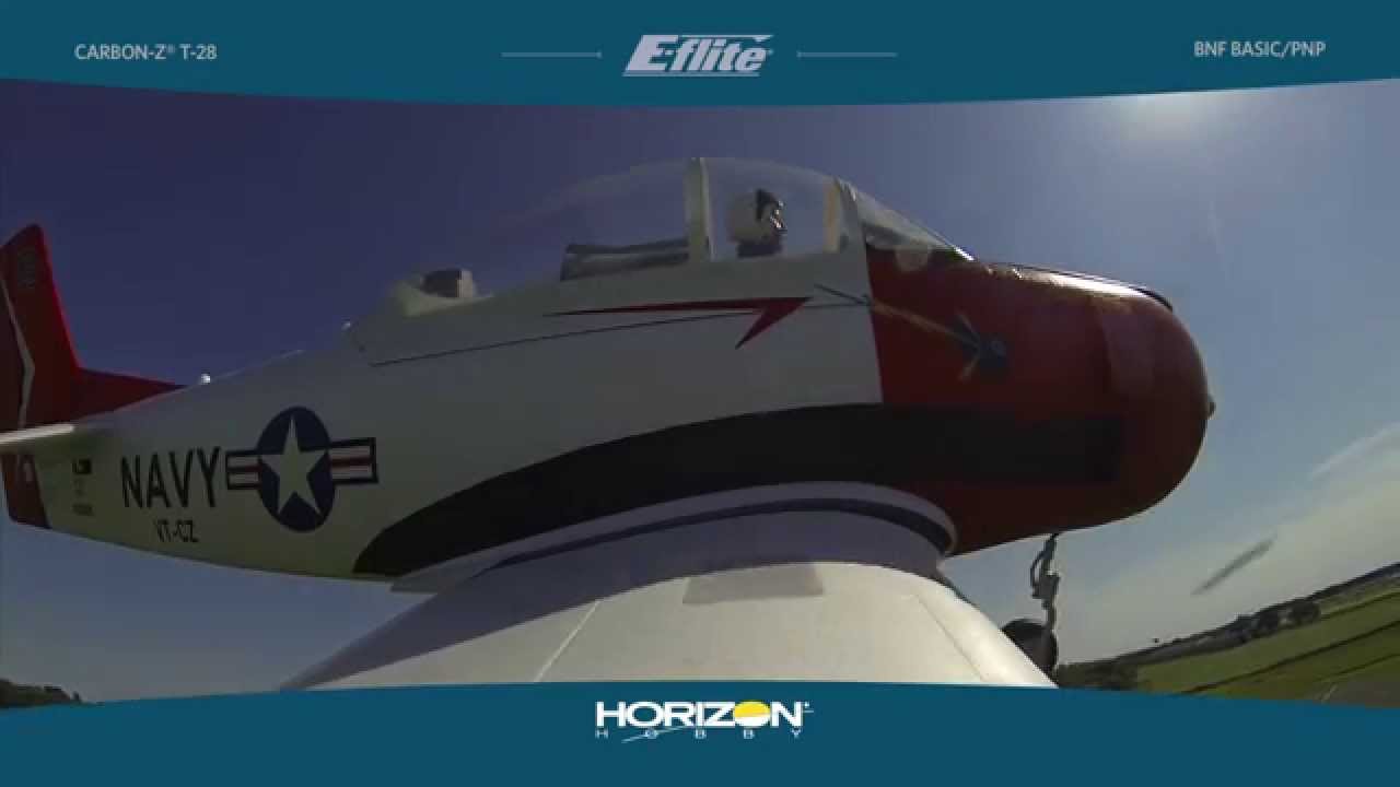 E-flite T-28 Trojan 2.0m SAFE Select BNF Basic