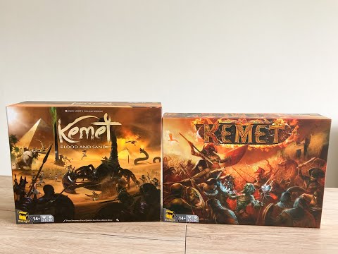 Kemet vs. Kemet: Blood and Sand - visual comparison