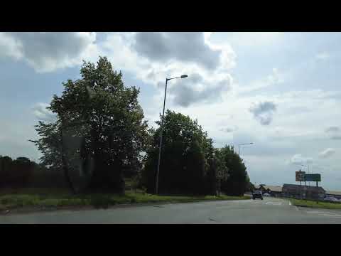 Driving On The A435 From Birmingham To M42 Junction 3 Portway Island, England 26th July 2023