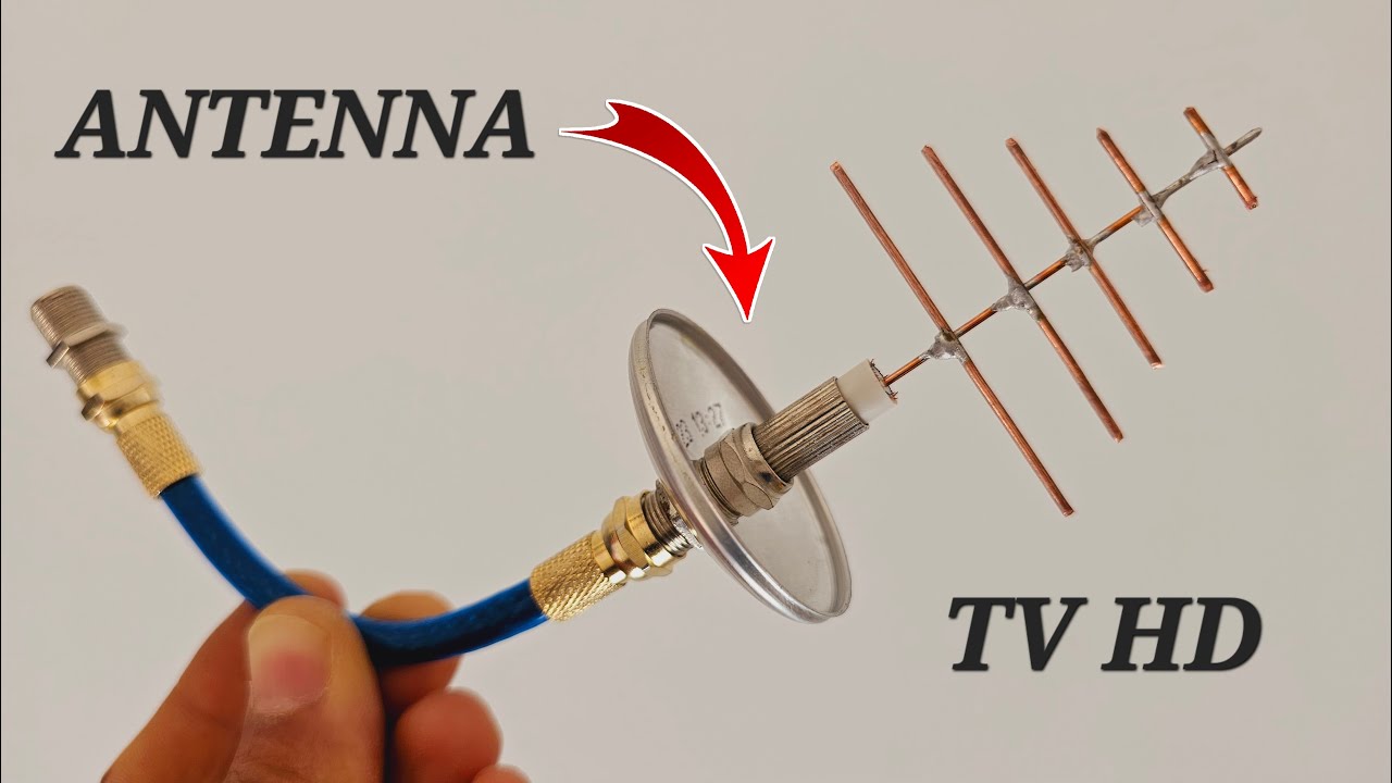 How to make the most powerful antenna in the world to receive TNT TV HD channels