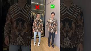 Download lagu Buat yang mau pakai Batik perhatikan kesalahan ini ya ,. #fashion #outfit #ootd #style mp3