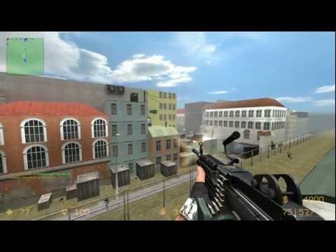 Counter-Strike Source: Zombie Escape - ZE_ROOFTOP_RUNAWAY_V1 (1080p)