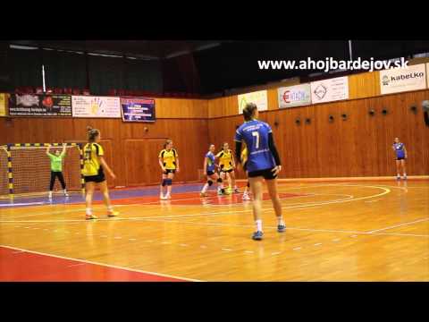 Hádzaná, dorastenky Bardejov - Michalovce