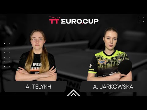 10:45 Anastasiia Telykh - Aleksandra Jarkowska 11.10.2024 TT Euro.Cup Final Women Star. TABLE 3