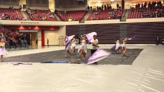 preview picture of video 'Immense Memories Winter Guard - finals round at Union HS mock regional'
