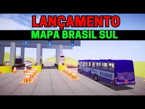🔴Gameplay Novo Mod Mapa Brasil Sul Proton Bus Simulator | PBSU - Mods Mapas