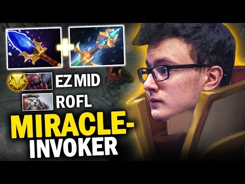 MIRACLE- INVOKER vs COUNTERPICK BROODMOTHER | EPIC GAMEPLAY!!! DOTA 2 INVOKER 7.20D