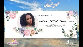 Celebrating the Life of... Kathrina O'Nella Oriea Pierre