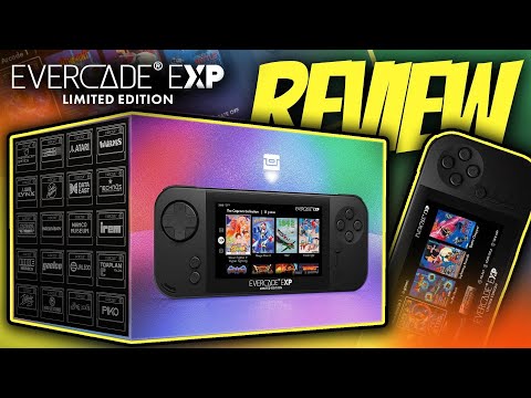 Evercade EXP Limited Edition Review! Handheld Finally Arrived! Worth The Wait?!