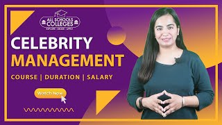 Celebrity Management Course | How to Become a Celebrity Manager