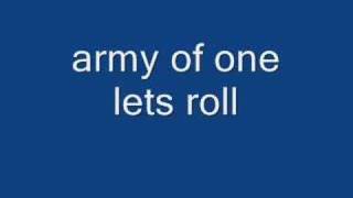 army of one - lets roll