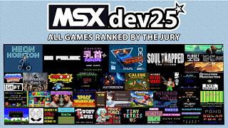 MSXdev25 - All Games Ranked by the Jury