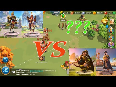 Edward + Tomyris VS Khan + Saladin | Rise of Kingdoms
