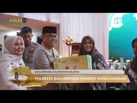 KAPOLRESTA BANJARMASIN DAN KETUA BHAYANGKARI GELAR BUKA PUASA BERSAMA WARAKAWURI