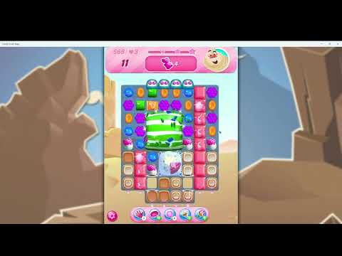 Candy Crush Saga Level 569 | F2P Strategy & Audio Talkthrough