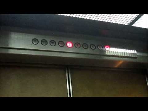 Crappy Westinghouse Elevator at the Cobo Center parking garage in Detroit, MI