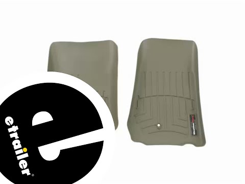 etrailer | Does the WeatherTech Front Auto Floor Mats Suit Your 2012 Jeep Wrangler