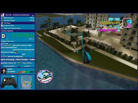 GTA Vice City Rainbomizer Speedrun - Hugo_One Twitch Stream - 2/18/2023