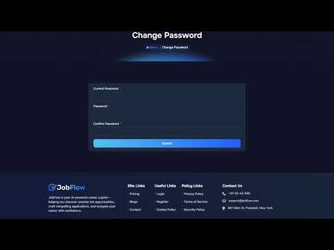 JobFlow AI Smart Job Searching and Career Copilot Platform