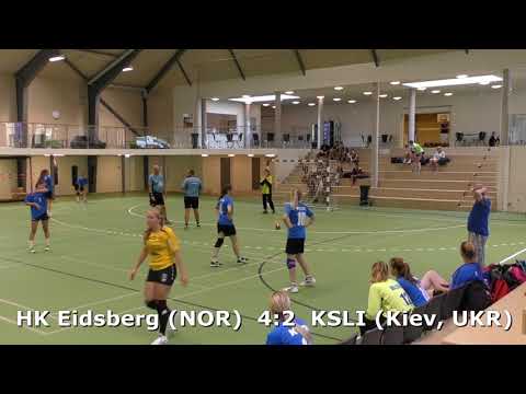 Handball. KSLI (Kiev, UKR) - HK Eidsberg (NOR). Viborg. U16 girls. Group 5. GENERATION HANDBALL-2018