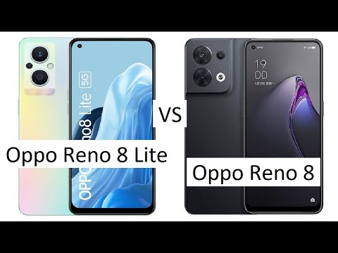 Oppo Reno 8 Lite vs Oppo Reno 8 Comparison