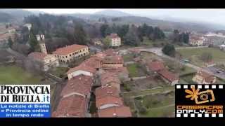 preview picture of video 'Suggestive Riprese Video Aeree - Paese di Sordevolo Visto dal Drone'