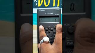 CASIO FX-82MS SCIENTIFIC CALCULATOR 2nd (EDITION) TRIK