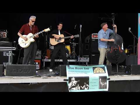 Blue Moon Trio 1 live @ 13e int Rock&Roll Meeting Eindhoven 21-7-2018