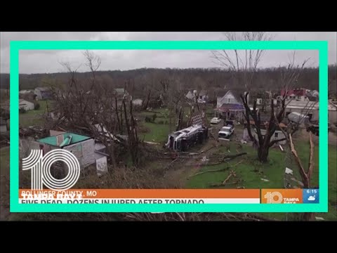 5 dead, dozens injured after tornado tears through Missouri